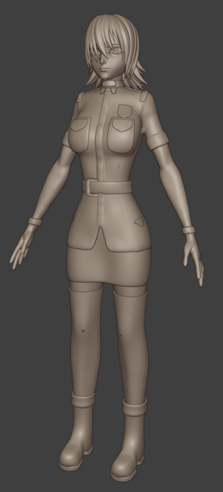 r8 my new polygonal girlie